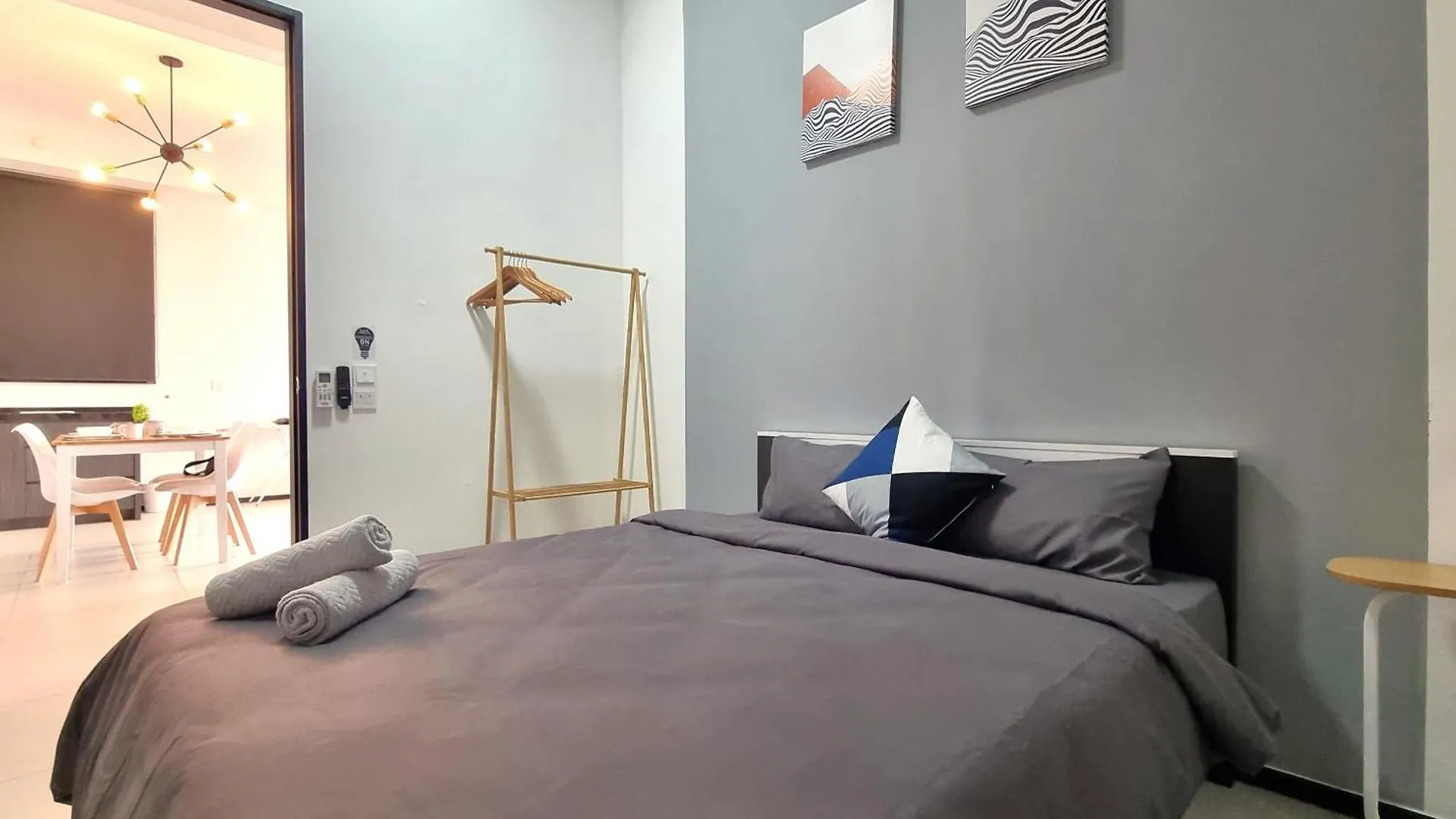 Apartment Softgrey 2 Rooms Apartment, 4 Plus 2 Pax At Urban Suites Jelutong